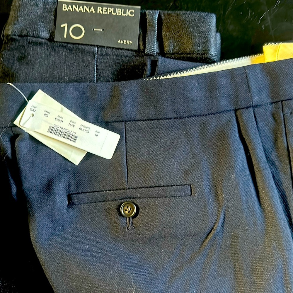 Never been worn, new trousers by Banana Republic.